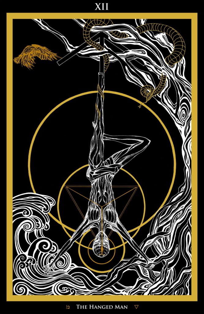 Conjunction Tarot - XII - The Hanged Man Tarot - symbolic art & Tarot ...